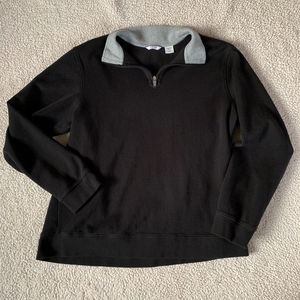 IZod men’s 1/4 zip pull over size XL